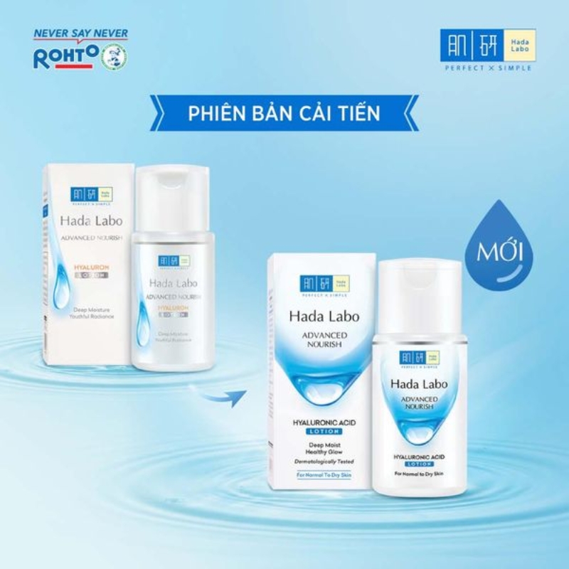 Dung Dịch Hada Labo Advanced Nourish Hyaluronic Acid Lotion For Oily Skin 100ml