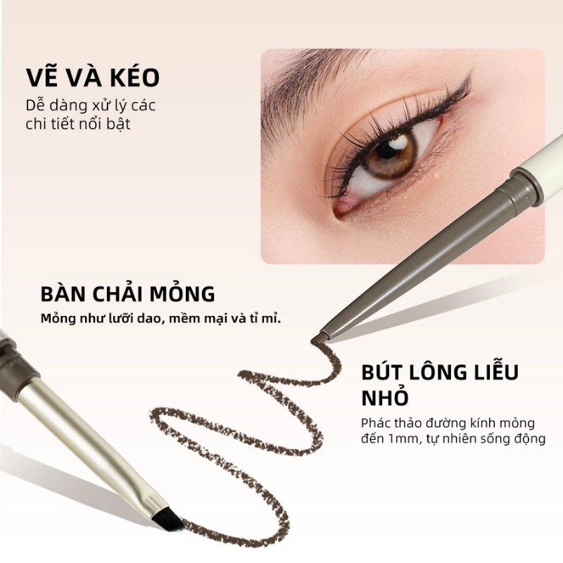 Bút Gel Kẻ Mắt Ukiss Fine Matte Sharping Gel Eyeliner