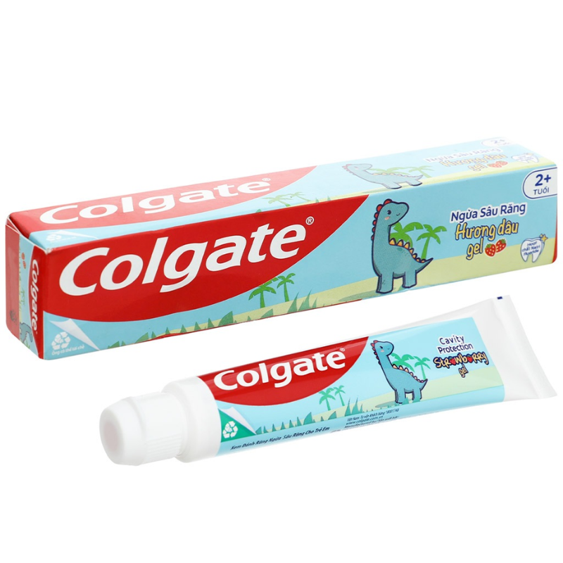 Kem Đánh Răng Trẻ Em Hương Dâu Ngừa Sâu Răng Colgate Cavity Protection 40g