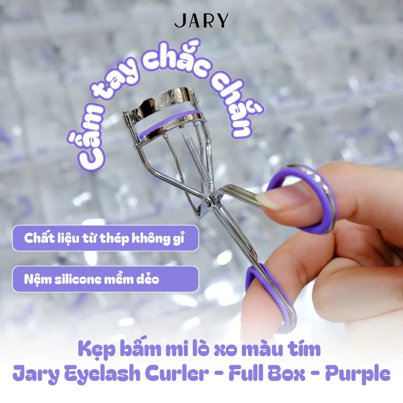 Bấm Mi Jary Eyelash Curler (Tím)