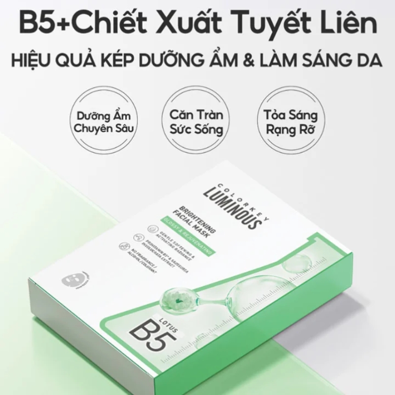 Mặt Nạ Dưỡng Sáng Da Colorkey Luminous Brightening Facial Mask