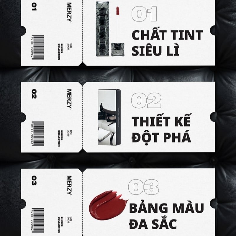 Son Kem Lì Merzy Puffer Velvet Tint 3,7g