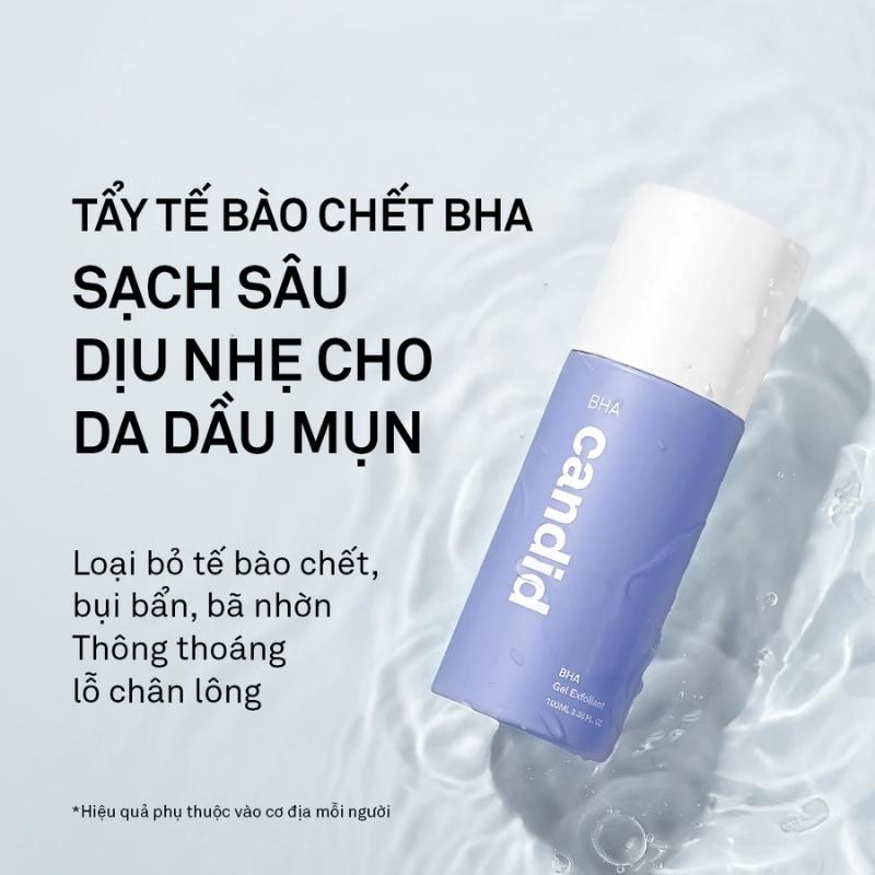 Gel Tẩy Tế Bào Chết Candid BHA Gel Exfoliant 100ml