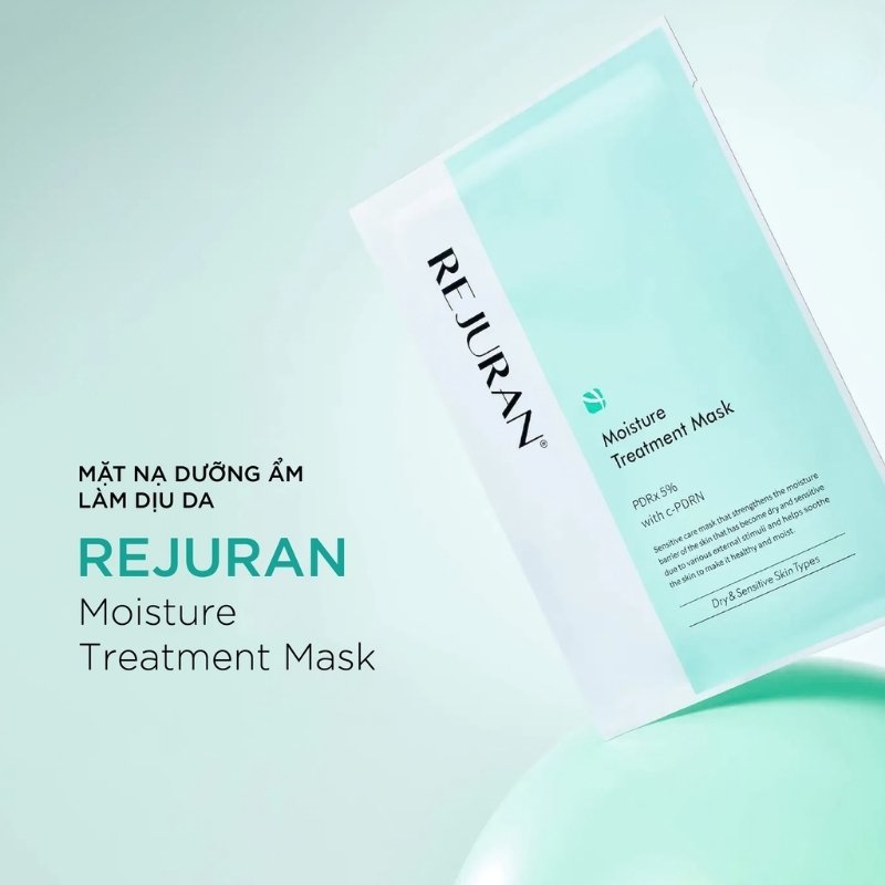 Mặt Nạ Dưỡng Ẩm Phục Hồi Cho Da Nhạy Cảm Rejujan Moisture Treatment Mask PDRx 5% 23ml