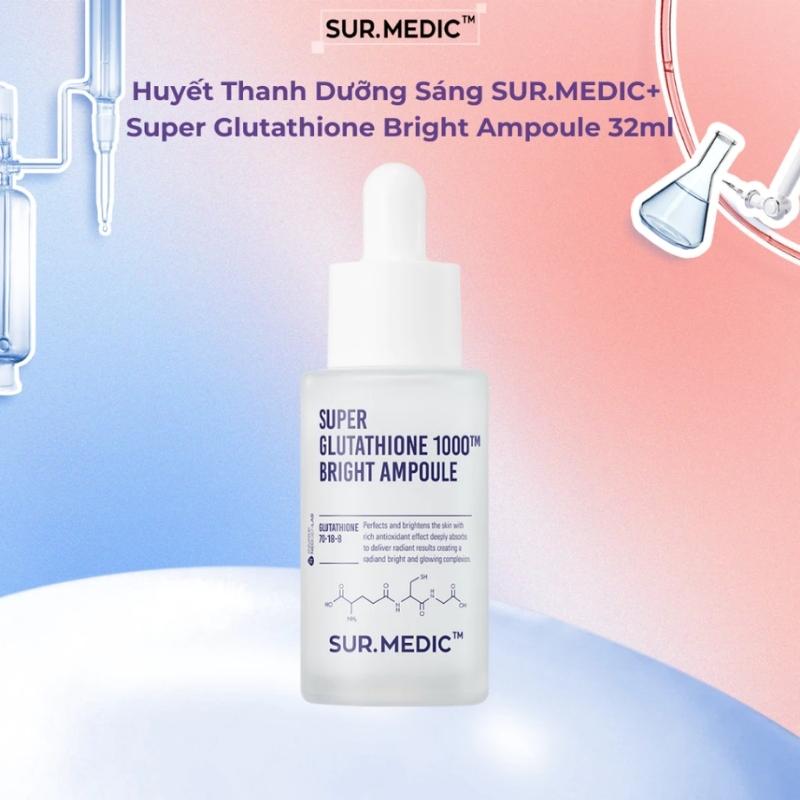 Tinh Chất Sur.Medic Super Glutathione 1000 Bright Ampoule 32ml
