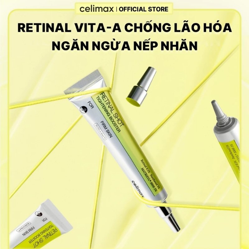 Tinh Chất Celimax The Vita-A Retinal Shot Tightening Booster 15ml