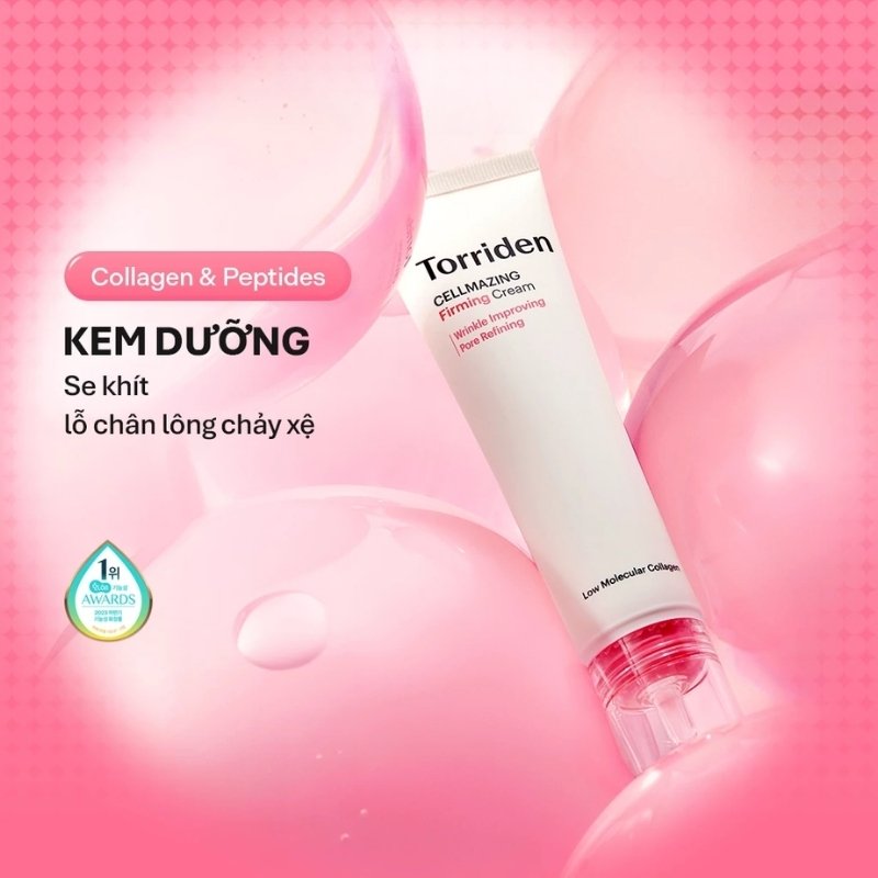 Kem Dưỡng Săn Chắc Da, Ngừa Lão Hóa Torriden Cellmazing Firming 60ml