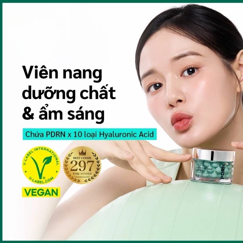 Kem Dưỡng Viên Nang VT Cosmetics PDRN Capsule Cream 100 50ml
