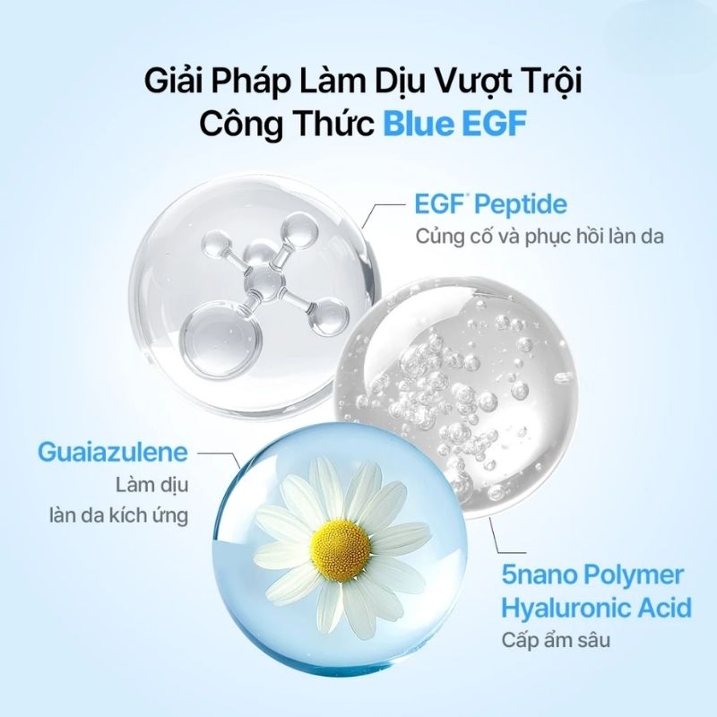 Tinh Chất Klairs EGF Blue AC Calming 50g