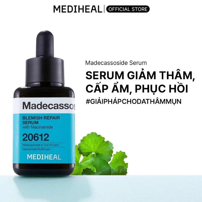Tinh Chất Mediheal Madecassoside Giảm Thâm, Phục Hồi Blemish Repair 40ml