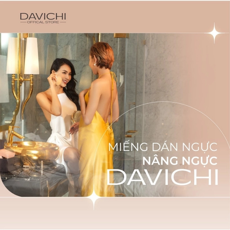 Miếng Dán Ngực Davichi Lingerie Nipple Covers (Hộp 2 Cặp)