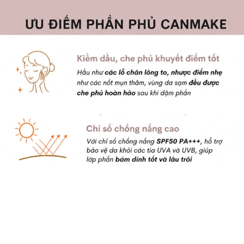 Phấn Phủ Siêu Mịn Canmake Tokyo Face Powder 10g