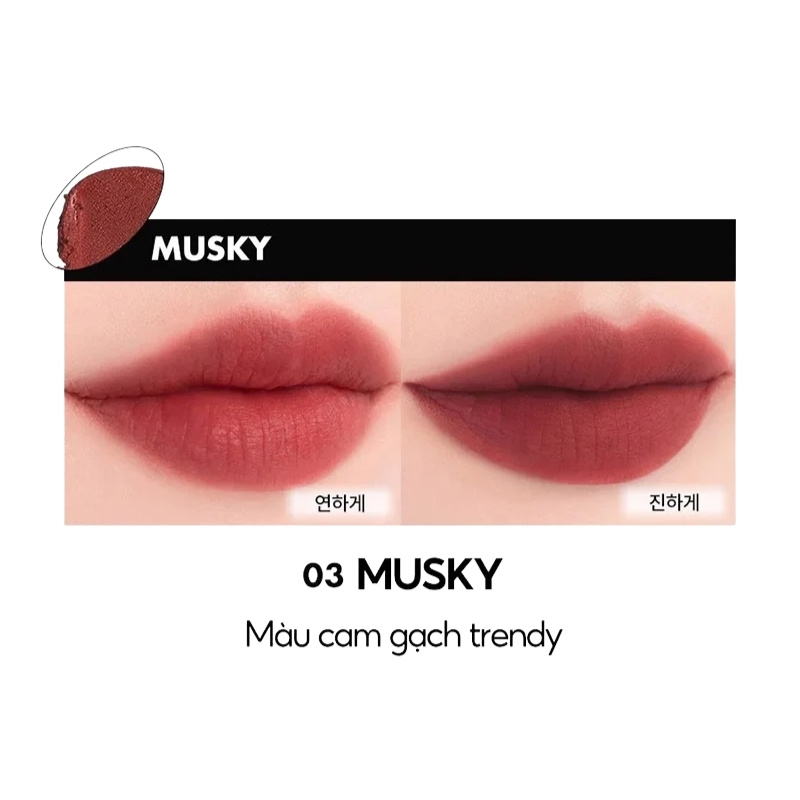 Son Kem Lì Romand Blur Fudge Tint 5g (Nhập Khẩu)
