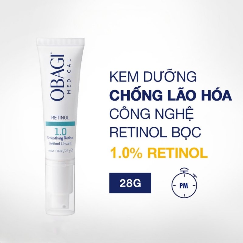 Kem Dưỡng Ẩm Giảm Nếp Nhăn Obagi Retinol 28g