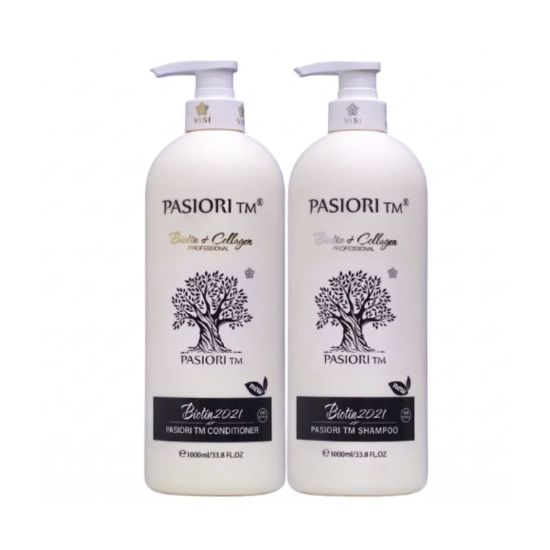 Cặp Gội Xả Biotin & Collagen Voudioty Đen Hair Recover 2021 (Mẫu Mới)