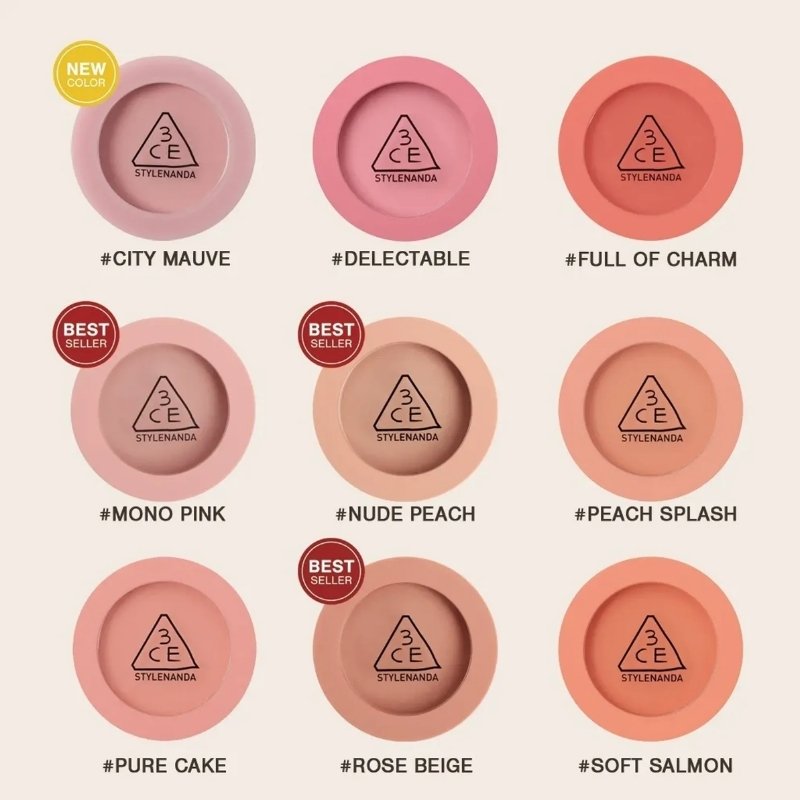 Phấn Má Hồng 3CE Stylenanda Face Blush
