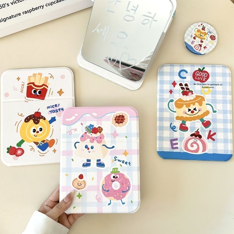 Gương Trang Điểm Để Bàn Gấp Gọn (15 x 21 cm)