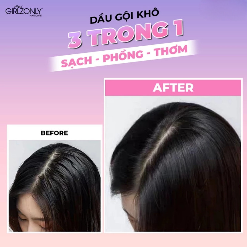 Dầu Gội Khô Girlz Only Dry Shampoo 200ml