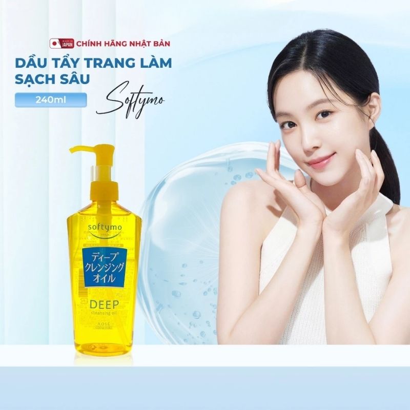 Dầu Tẩy Trang Kose Softymo Deep Cleansing Oil
