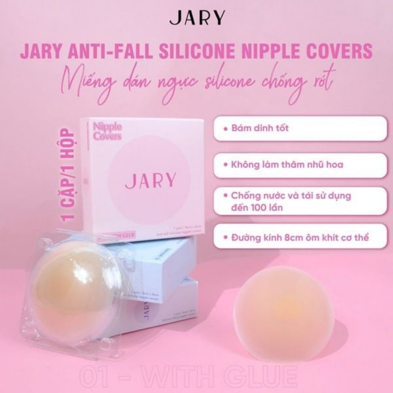 Miếng Dán Ngực Silicone Jary Nipple Covers