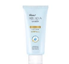 Lotion Chống Nắng Dưỡng Thể Mát Lạnh Skin Aqua UV Body Cooling SPF50+150g