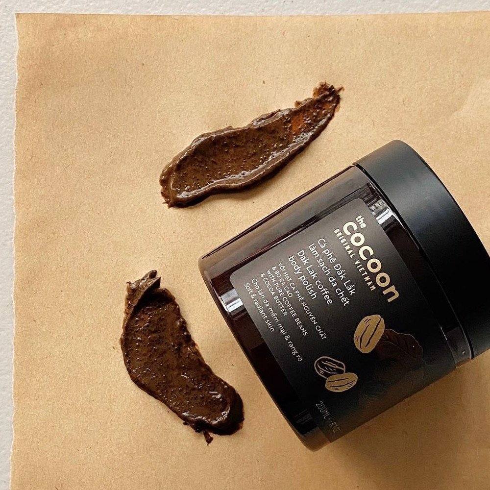 Tẩy Da Chết Cà Phê Đắk Lắk Cocoon Body Polish 200ml