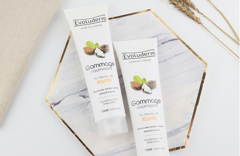 Tẩy tế bào chết mặt Evoluderm Gommage Nourrissant 150ml