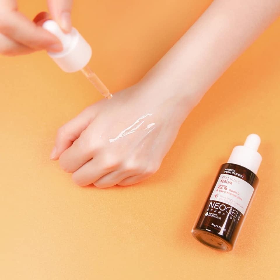 Tinh Chất Neogen Dermalogy Mờ Thâm, Sáng Da Real Vita C Serum 22% + 5% 32g (Mẫu Mới)
