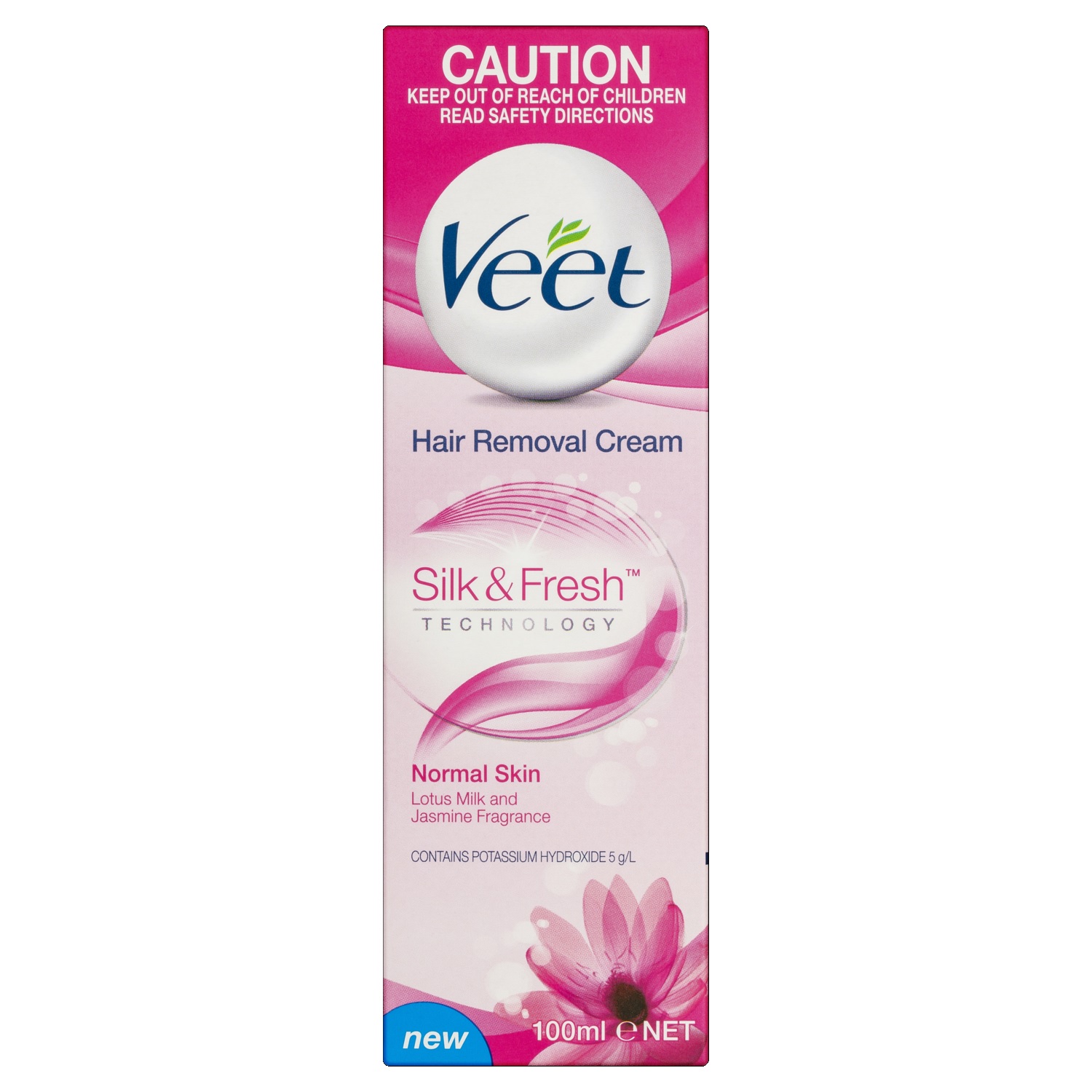 Kem Tẩy Lông VEET Silk Fresh Technology 100ml