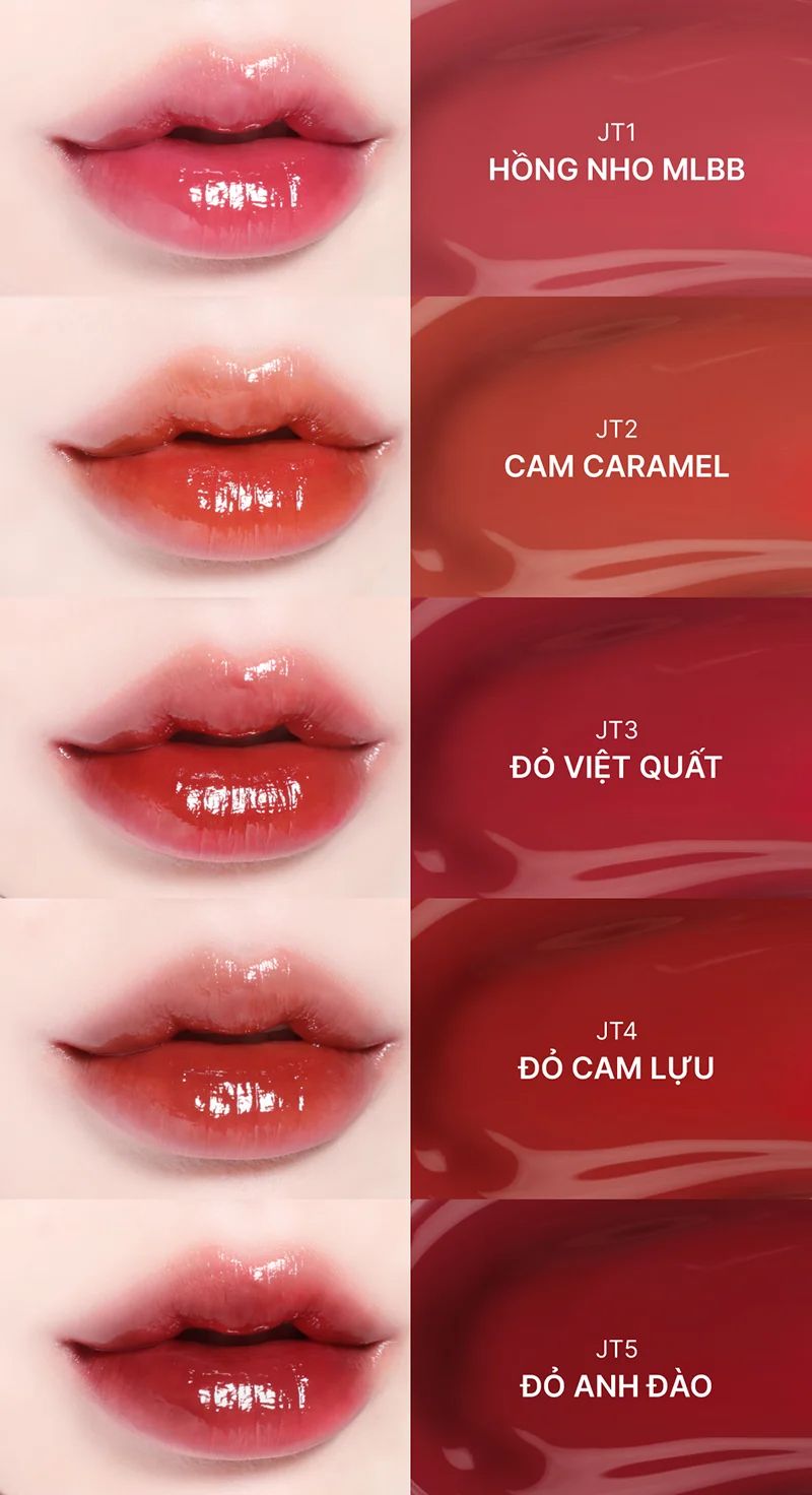 Son Kem Bóng Thuần Chay Foif Juicy Fit Tint 3g