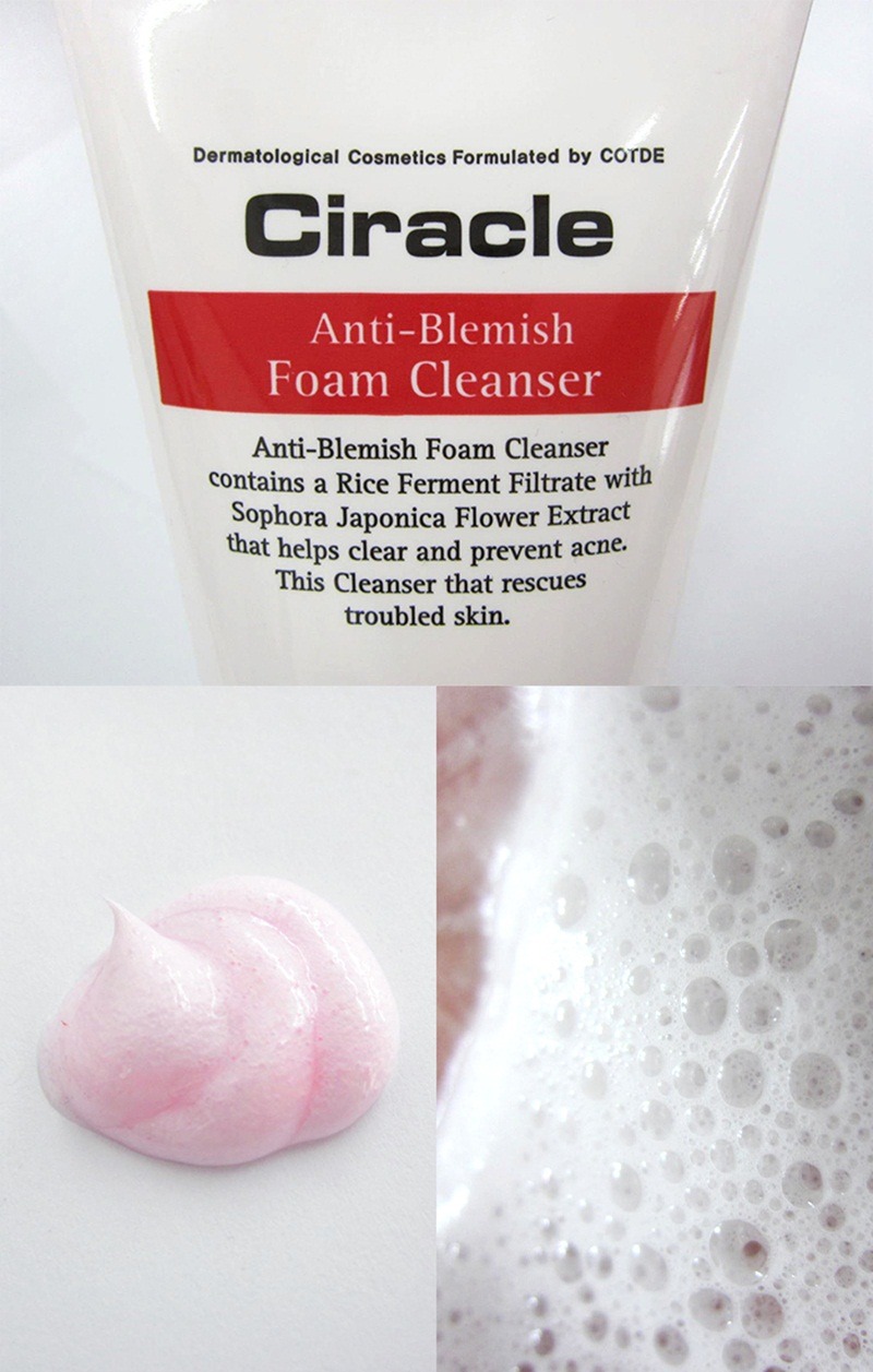 Sữa rửa mặt Ciracle Anti Blemish Foam 150ml