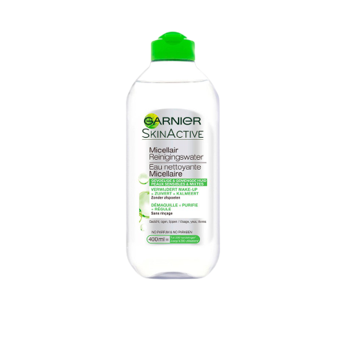 Tẩy Trang Garnier Skin Active Micellar Cleansing Water 400ml (Xanh Lá)