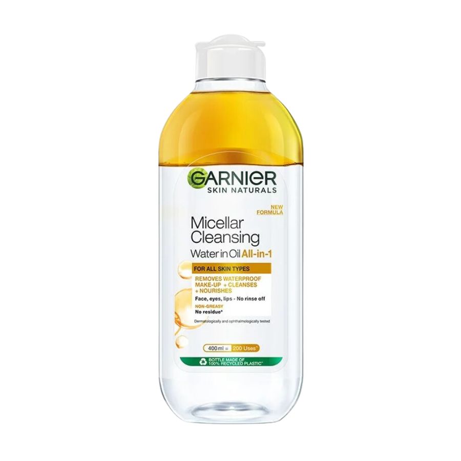 Nước Tẩy Trang Garnier Micellar Water In Oil All In 1 400ml (Nhập Khẩu)
