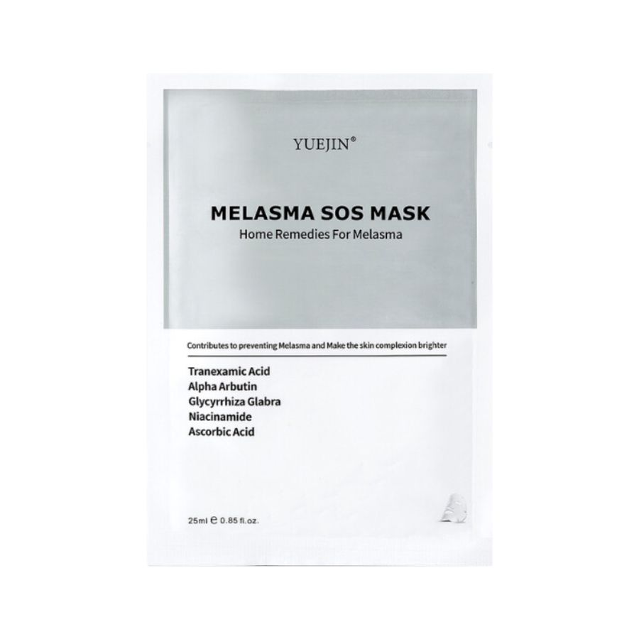 Mặt Nạ Giấy Dưỡng Trắng Mờ Thâm Nám Yuejin Melasma SOS Mask