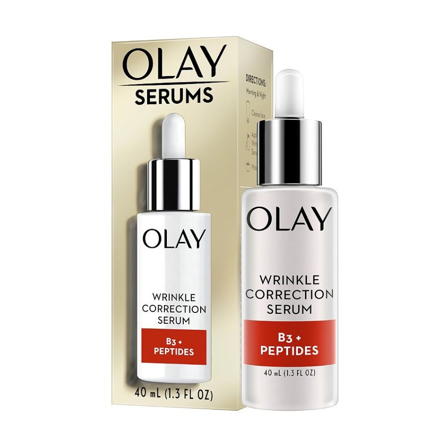 Tinh Chất Xóa Nếp Nhăn Olay Serums Wrinkle Correction B3 + Peptides 40ml