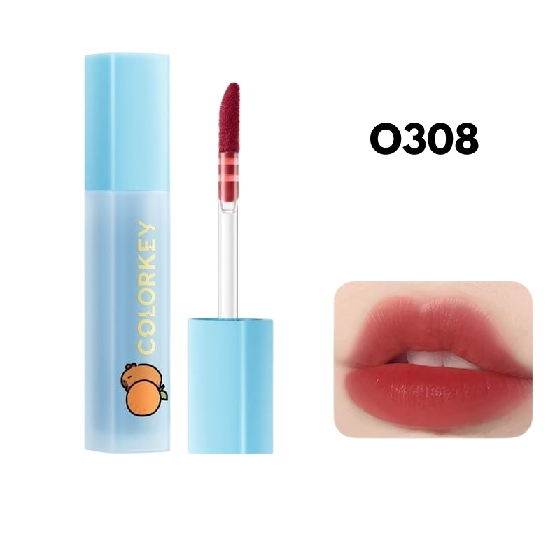 Son Kem Lì Siêu Mịn Môi Colorkey Soft Matte Water Tint 1.8g (Capypara Version)