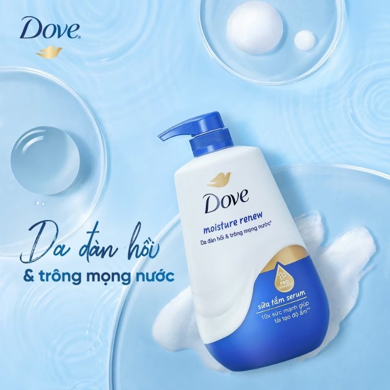 Sữa Tắm Serum Dove Pro-Ceramide 500g