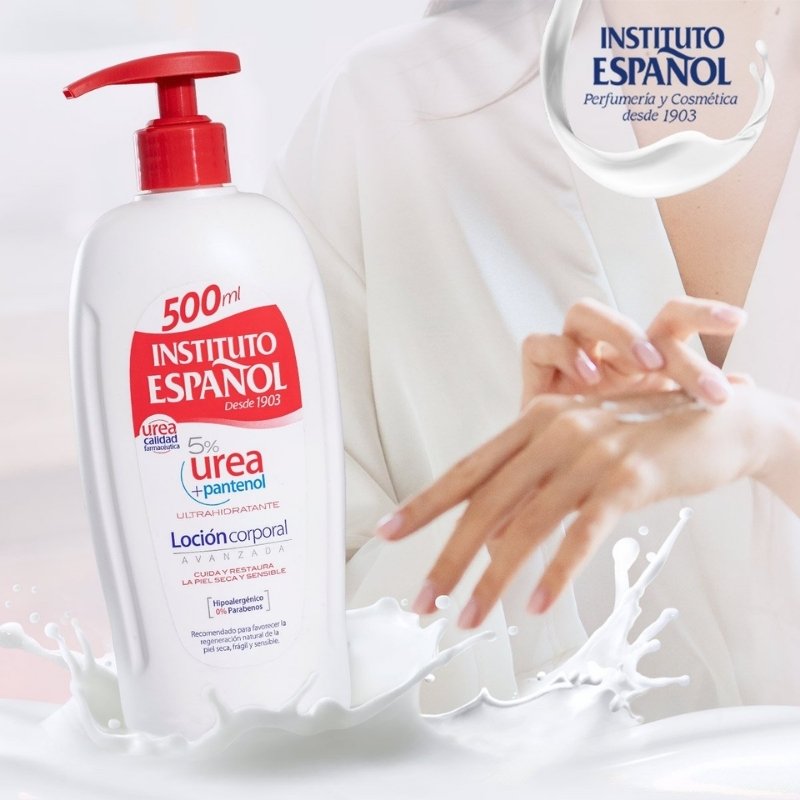 Lotion Dưỡng Ẩm Instituto Espanol Urea Lotion 5% Urea + Panthenol 500ml