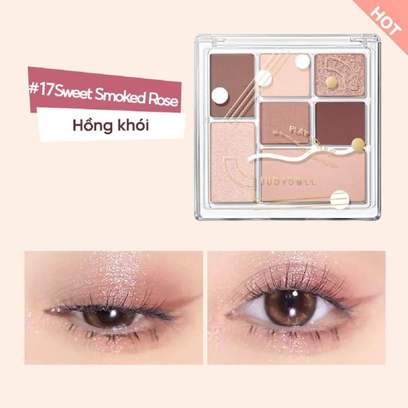 Phấn Mắt Judydoll All In One Palette For Your Full Face 8,5g