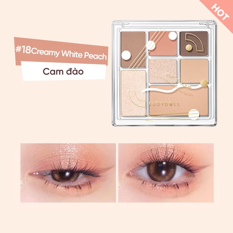Phấn Mắt Judydoll All In One Palette For Your Full Face 8,5g