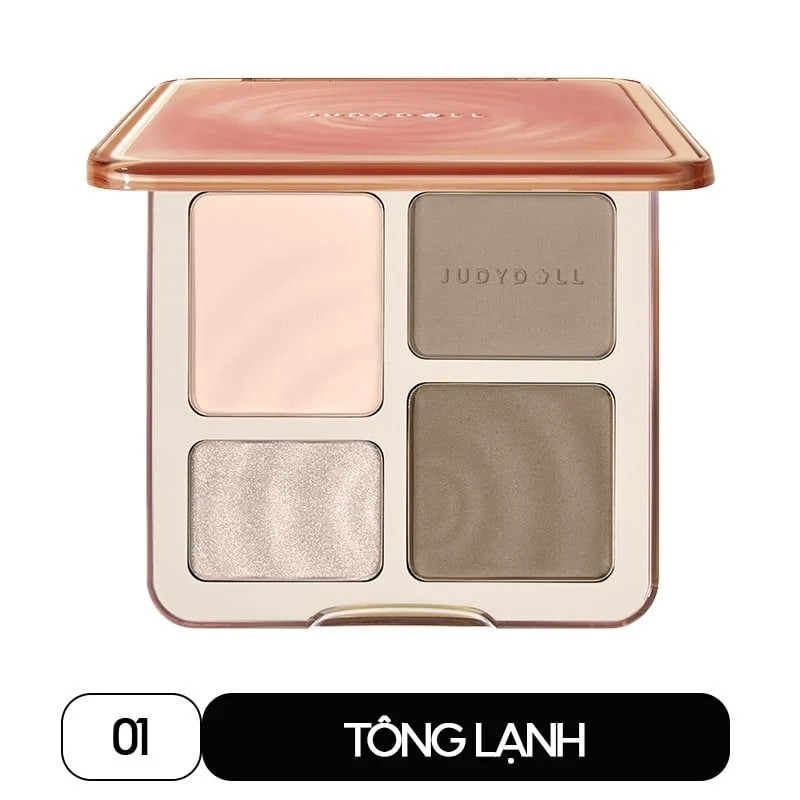 Phấn Bắt Sáng Và Tạo Khối Judydoll Highlight & Contour 9g