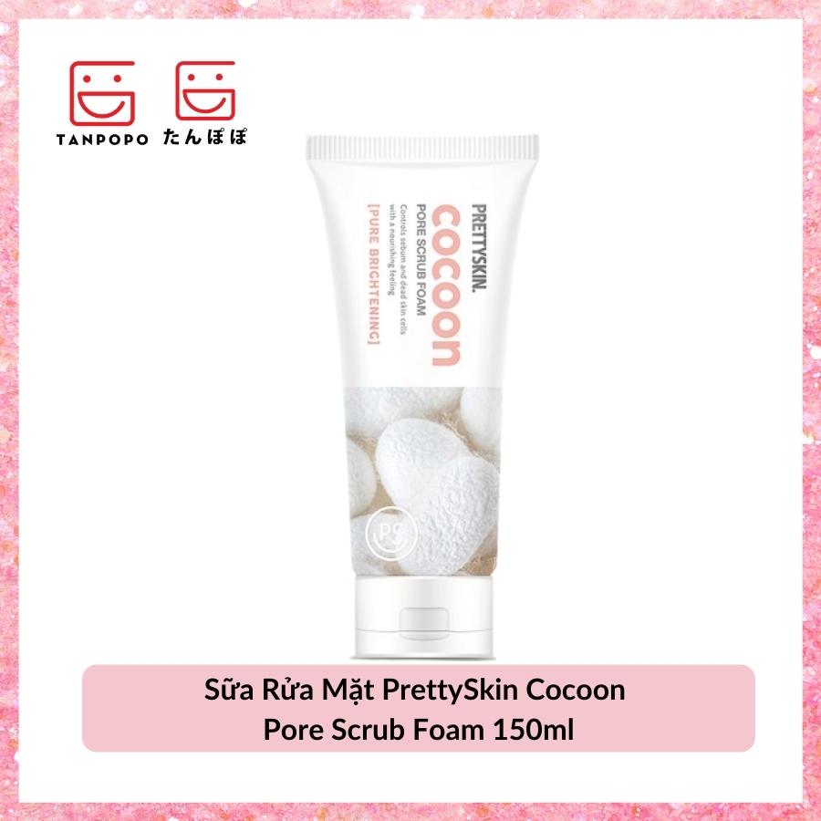 Sữa Rửa Mặt PrettySkin Cocoon Pore Scrub Foam 150ml