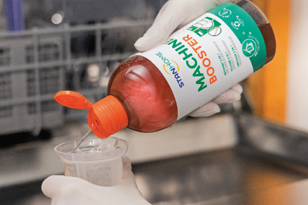 Cách sử dụng dung dịch vệ sinh máy rửa bát và lồng giặt Stanhome Machine Booster đơn giản dễ thực hiện