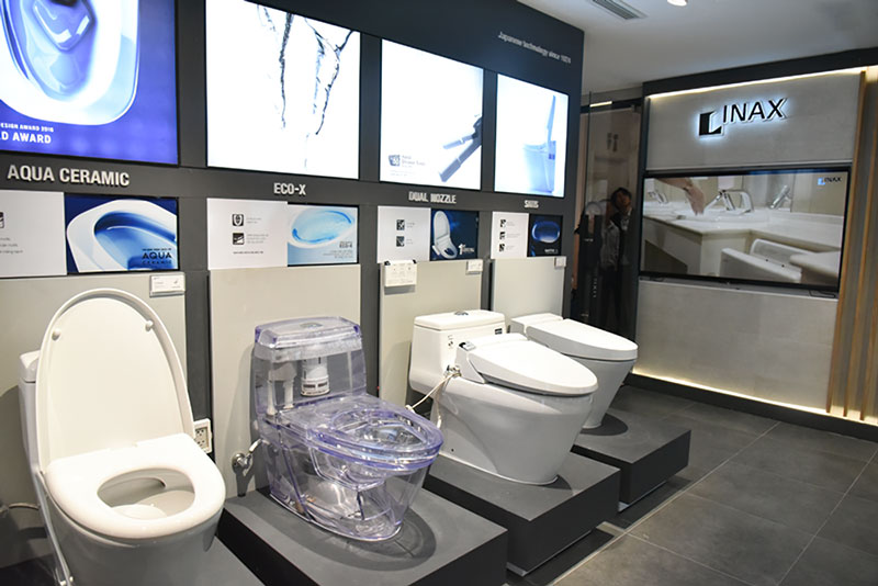 Bồn cầu 1 khối Inax và các thông tin cần biết