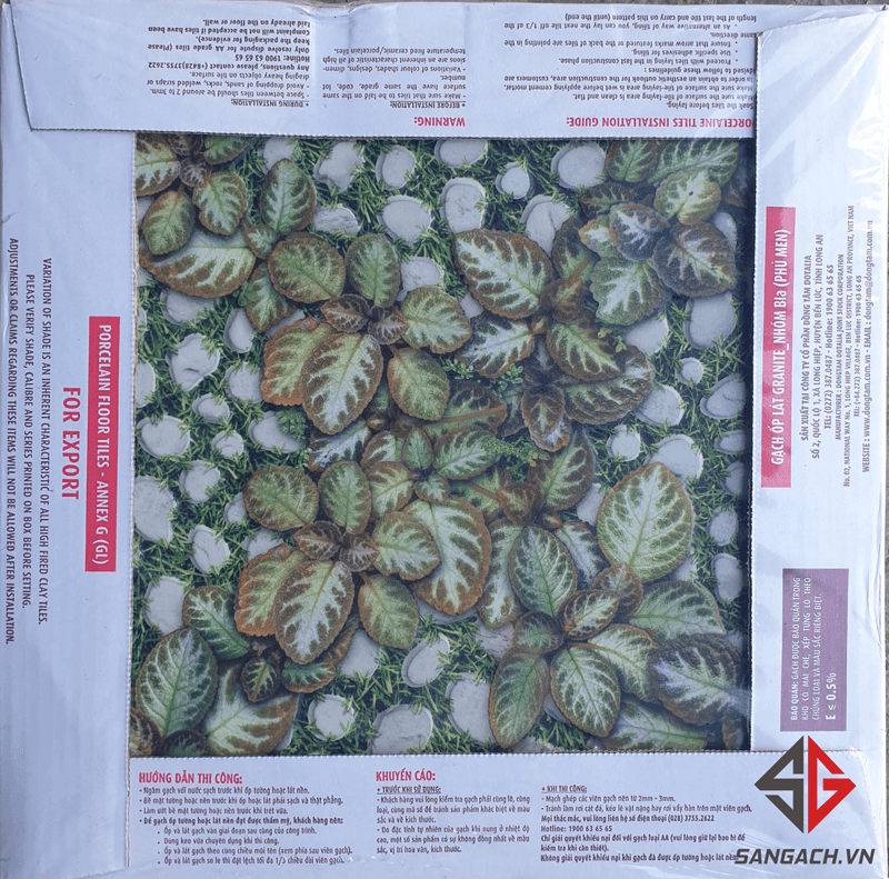 Cách đóng gói gạch cỏ Đồng Tâm Greenery 004