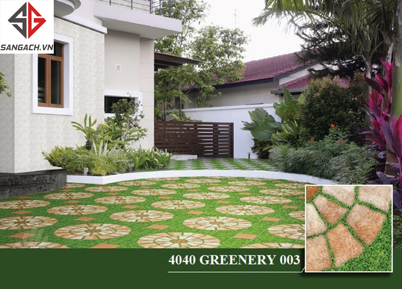 Gạch giả cỏ lát sân Đồng Tâm 4040 Greenery003