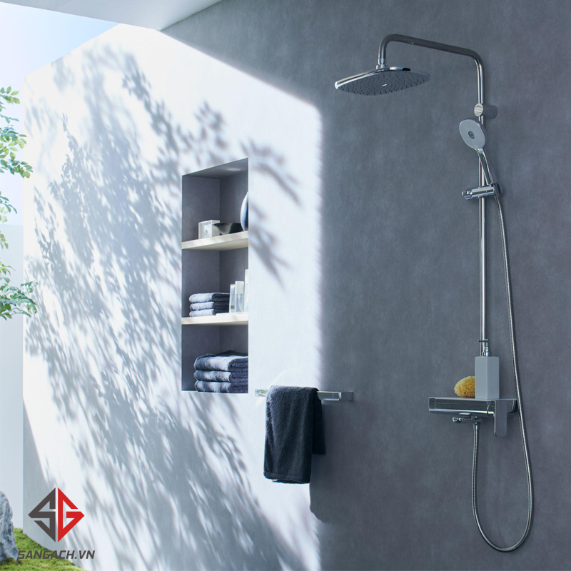 Bộ sen tắm treo tường thương hiệu INAX