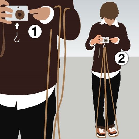 Mô tả cách làm chân máy ảnh