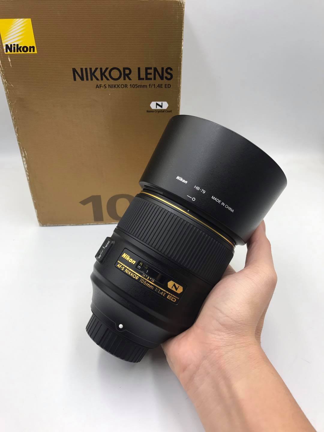 Ống kính Nikon 105F1.4E mang đến nhiều ưu điểm vượt trội