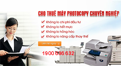 Cho thuê máy photocopy giá rẻ Cho thuê máy photocopy giá rẻ